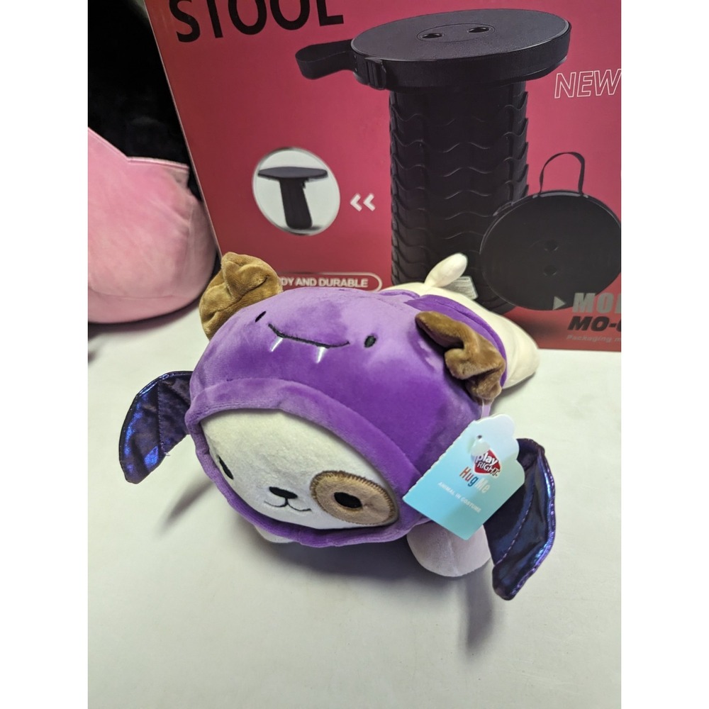 Hug Me Walgreens Puppy In Bat Costume Squishy Plush Stuffed Animal‎ All Ages NWT